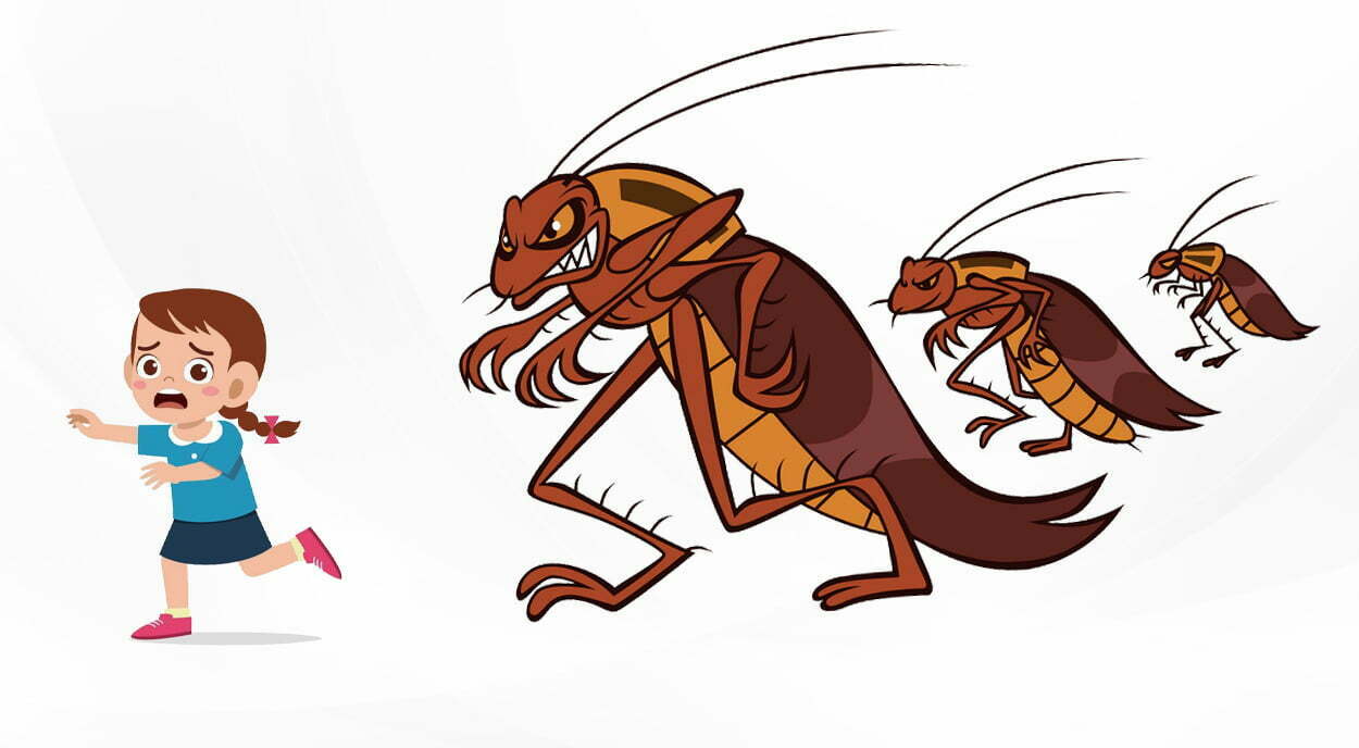 Шкідливість тарганів для здоров'я людей